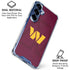 NFL Washington Commanders Large Logo Galaxy S25 Clear Case